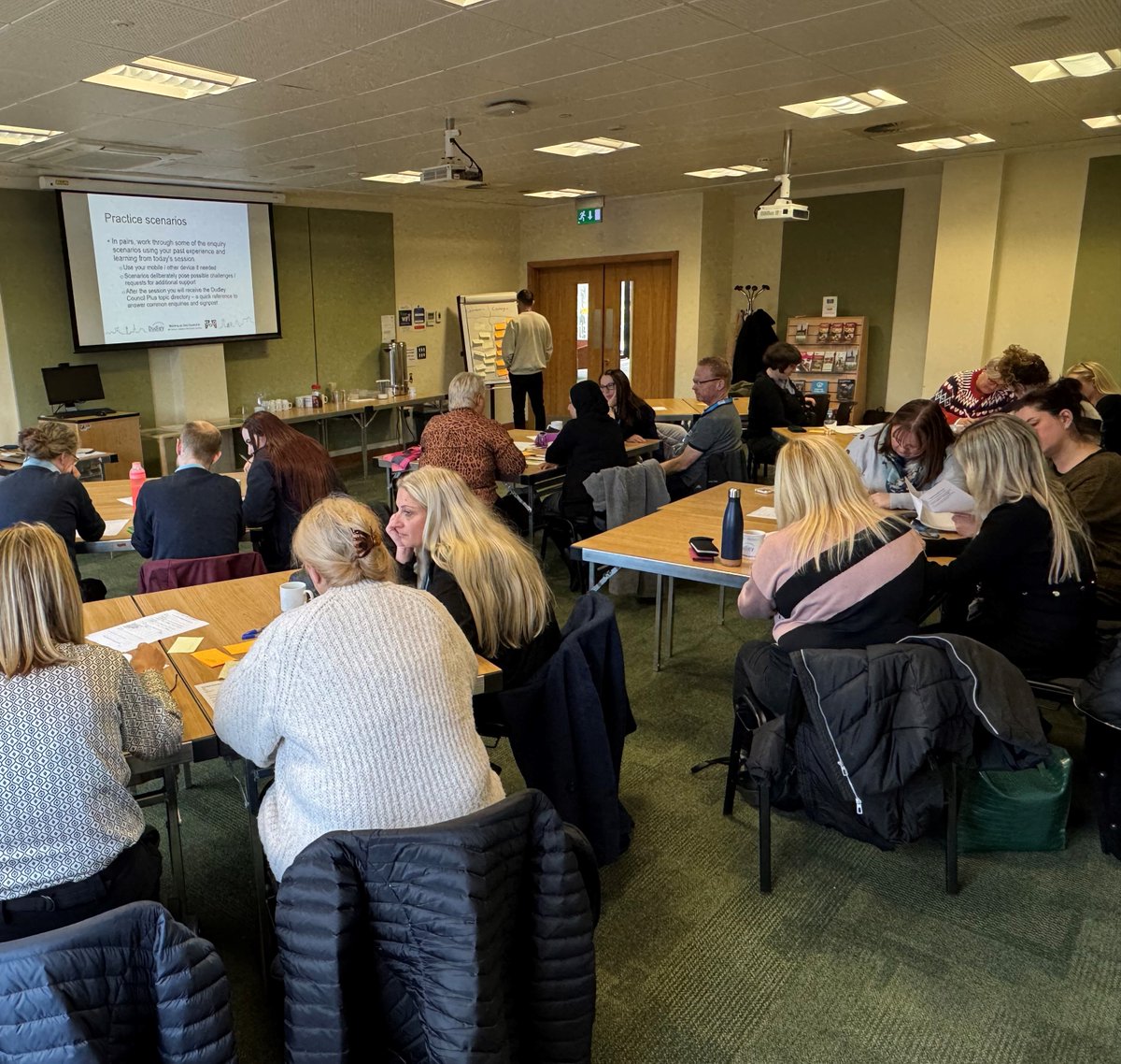 Some of the Healthy Communities Team have been busy over the past few weeks delivering up-to-date training for frontline staff across the Council

Its been a great opportunity for us to share how much is going on across the #Dudley borough and talk about community-led initiatives