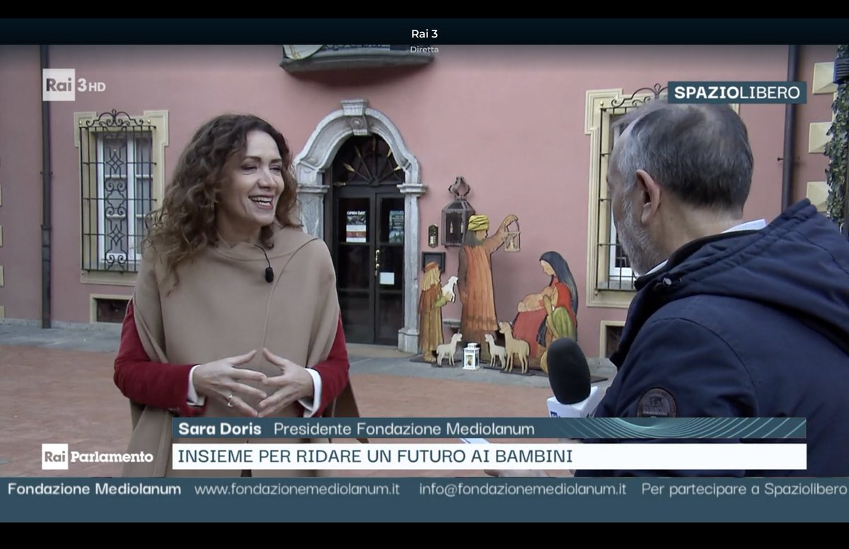 SpazioLibero ha dedicato la puntata del 22/1 al progetto "Voglio andare a scuola" di #FondazioneMediolanum  a favore di <a href="/AmiciDiCometa/">COMETA</a>  <a href="/ciaiets/">CIAI - ETS</a> <a href="/alberodellavita/">Fondazione L'Albero della Vita ONLUS</a> 
Guardala ora su <a href="/RaiPlay/">RaiPlay</a> >> rai.it/dl/RaiTV/progr…