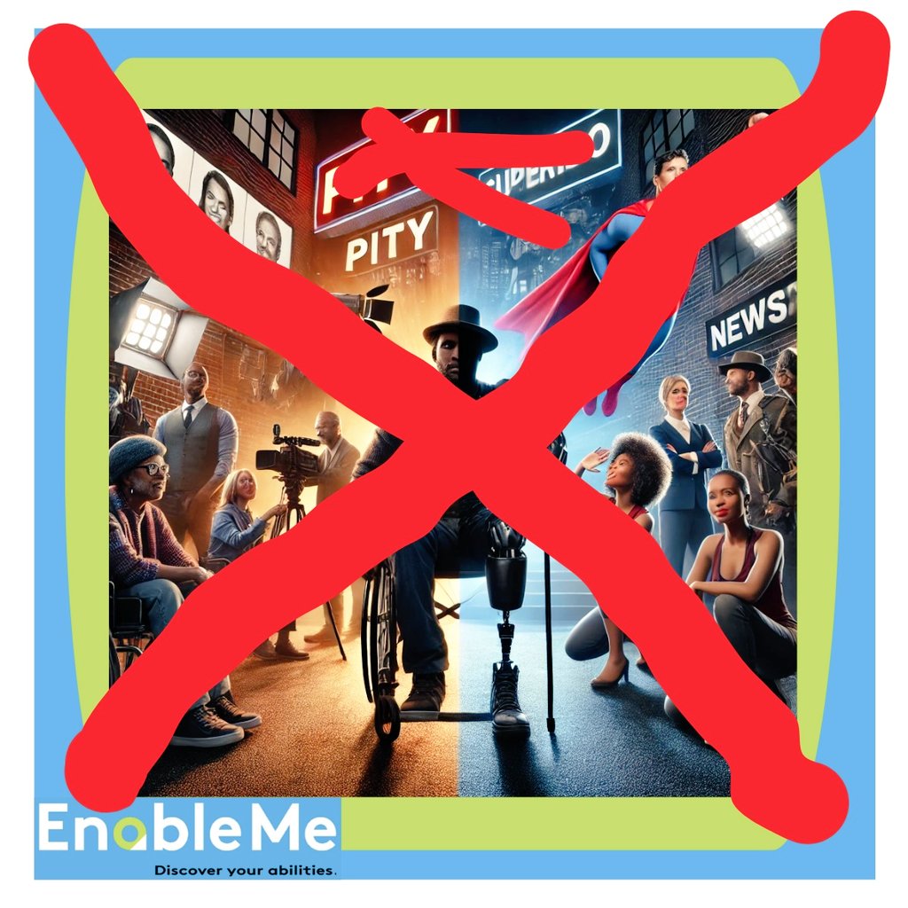 EnableMeKenya's tweet photo. Persons with disabilities face both #underrepresentation and #misrepresentation in #media. Common stereotypes perpetuate biases that harm societal perceptions and hinder inclusion. This week we explore some of these narratives. @UDPKenya
#DisabilityMediaRepresentation https://t.co/duDZ6AgM7j