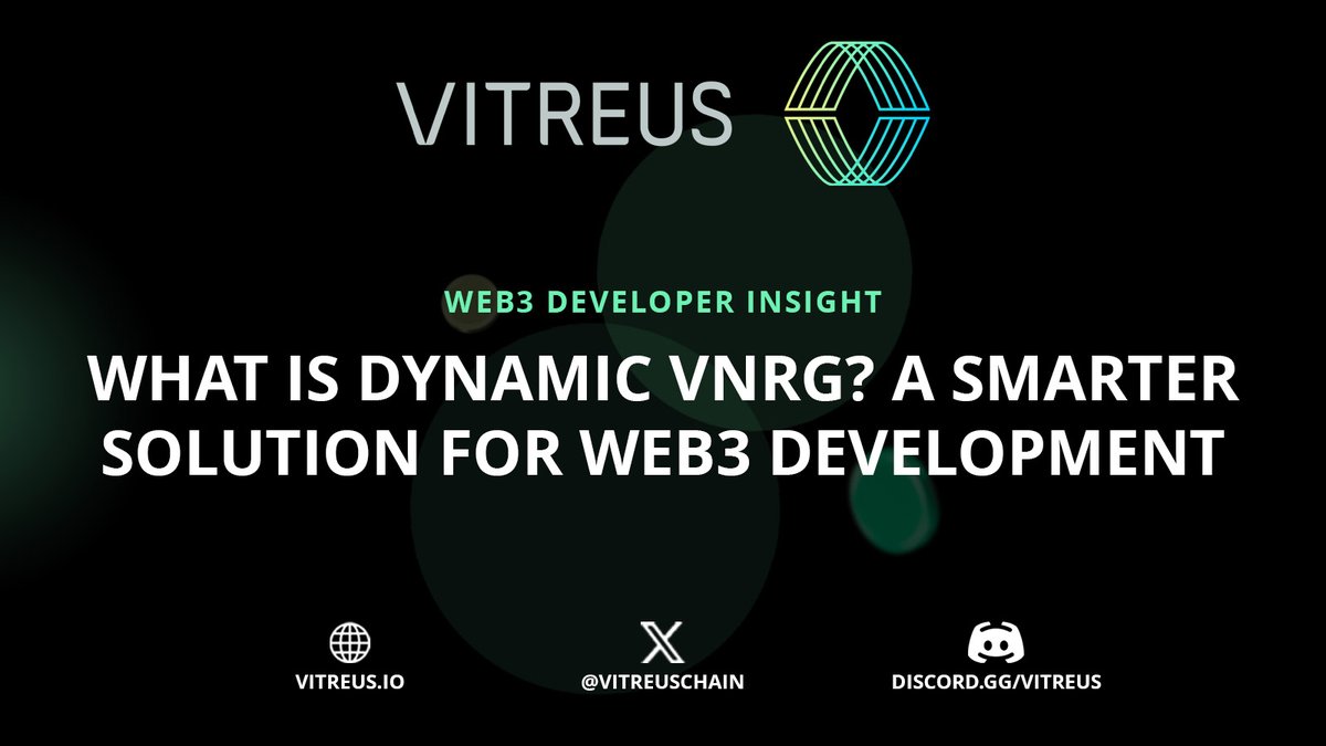 mygreenhippo's tweet photo. Revolutionizing Liquidity with Dynamic VNRG! 🔥

Tired of high costs and inefficiencies in DeFi? 🌐 Dive into Dynamic VNRG, Vitreus’ game-changing approach to liquidity management. Learn how we’re optimizing energy for smarter, faster, and more cost-effective transactions.

💡 Discover why this innovation is the smarter solution for Web3 developers and DeFi enthusiasts alike.

📖 Read more 👉 https://t.co/SBdGr1dHTQ

#Vitreus #BlockchainInnovation #DynamicvNRG