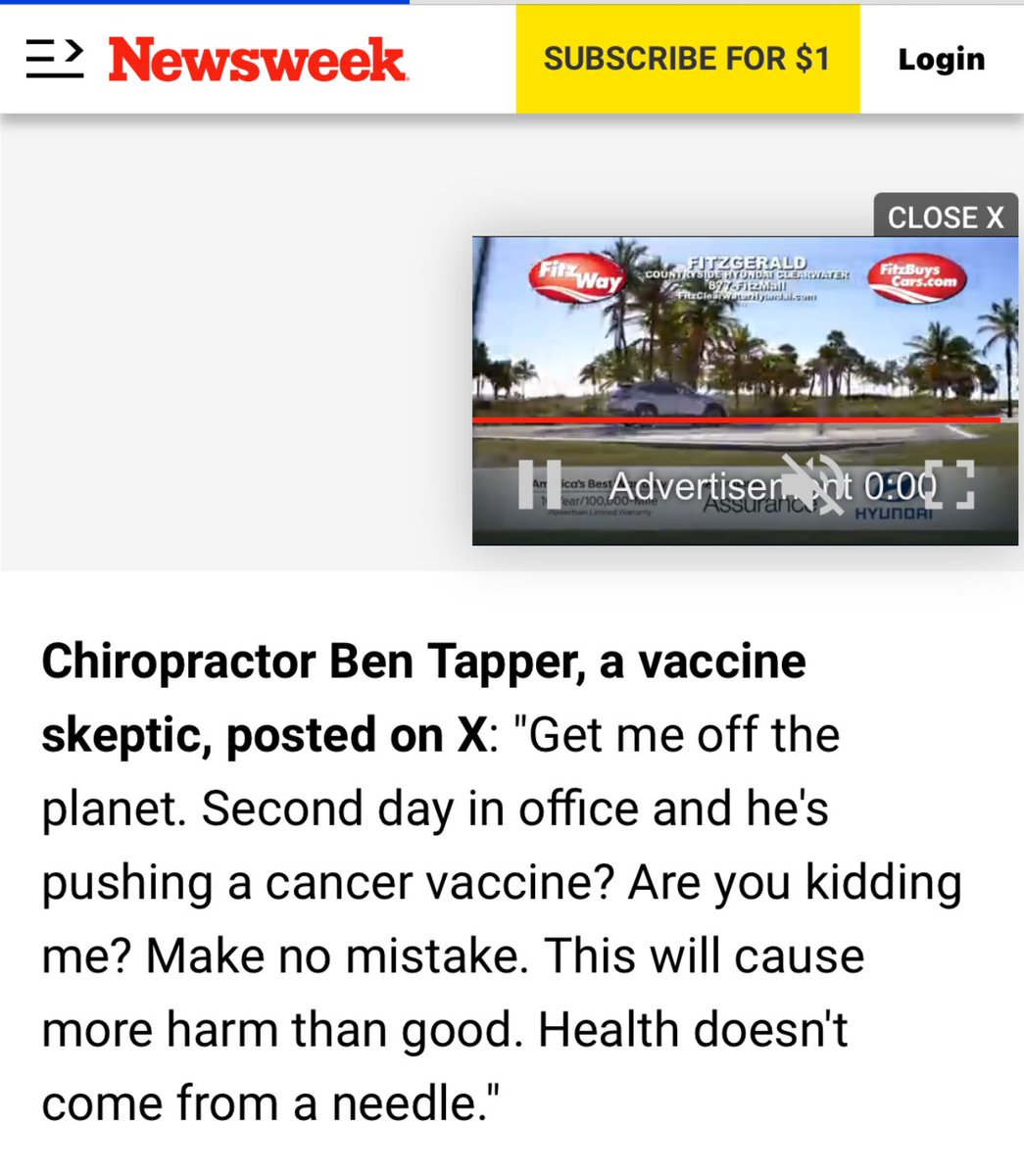 I made the news, and I am praying it makes a difference.  But we need to cut ties and move away from these vaccines if we want to make America Healthy Again.