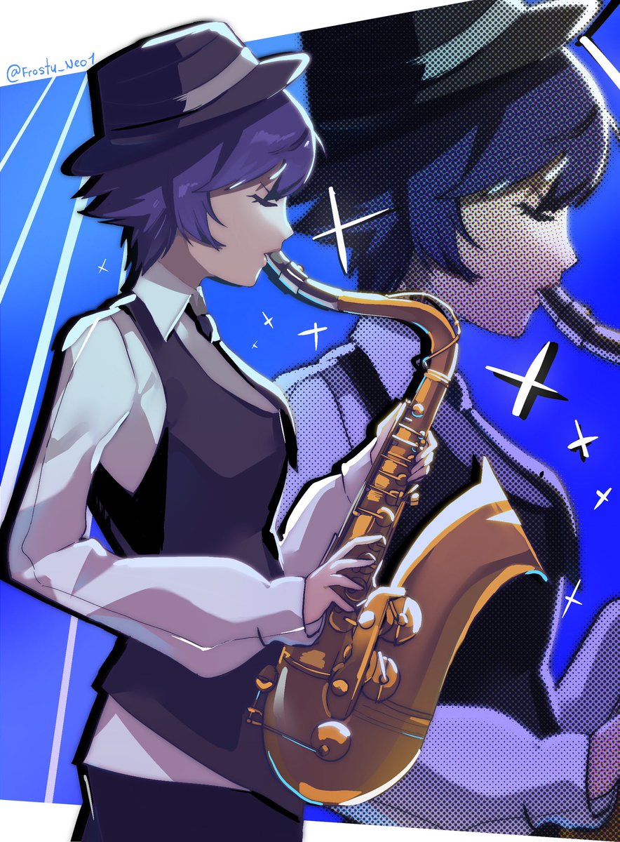 Naoto!! 🎷 #Persona4 #p4g #fanart