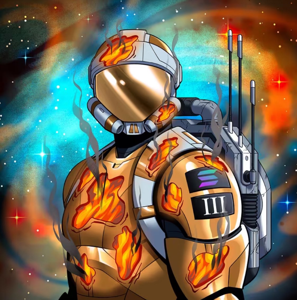 GM Space Flight!🚀

Orbital burn to <a href="/JupiterExchange/">Jupiter</a> in t-minus 100 minutes.💫

In celebration of #Jupuary and today’s #jupairdrop claim we are giving away 100 $JUP to 1 lucky Solanaut holder.

Like
Retweet
Comment below your Solanaut (Gen1 or Gen2) image. 

Winner in 10hrs!