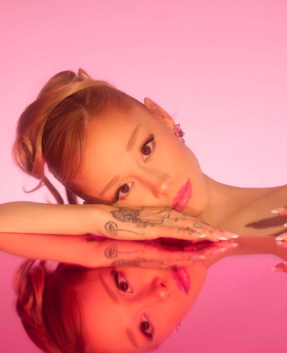 PopCrave's tweet photo. Ariana Grande announces new fragrance, R.E.M. Cherry Eclipse. https://t.co/zb07CVieSD