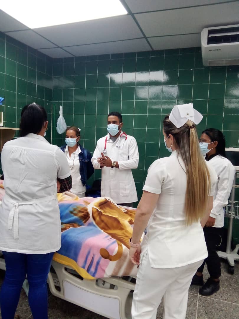 Jornada laboral en el CDI La Quebradita 
#CubaPorLaVida