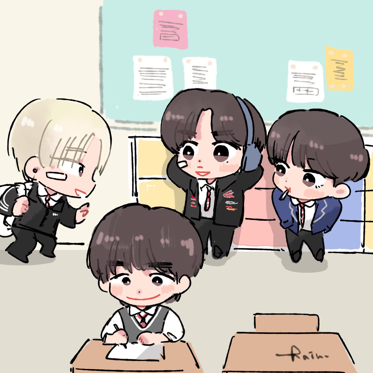 rainxxsu's tweet photo. #BANG_JUNG_YOO_MOON #방용국 #정대현 #유영재 #문종업 (๑ơ ₃ ơ)♥ https://t.co/UJ5leE6F7z