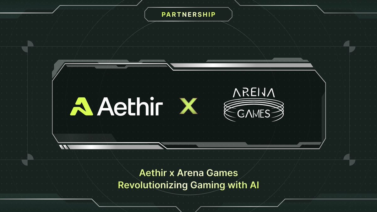 Aethir x Arena Games: Revolutionizing Gaming and AI

More AI features are coming to <a href="/Arenaweb3/">ArenaVS Old 👇</a>, a leading name in the gaming and AI world, as they join the <a href="/AethirCloud/">Aethir</a> ecosystem 🤝

Together we're building the foundation for the next generation of gaming, making it more