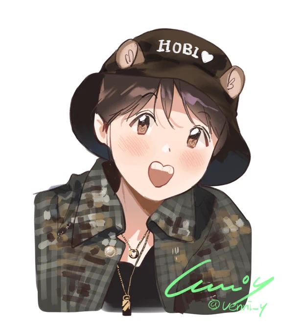 넘 핫가이지만 난 여전히 호비를 다람지로 그려 . . . 