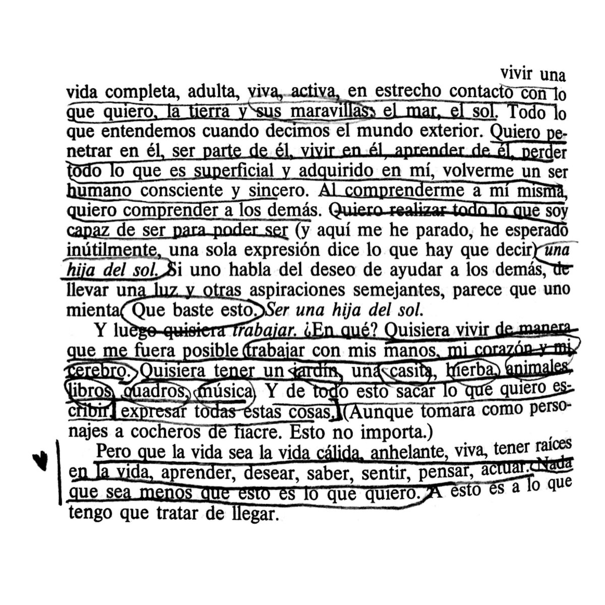 katherine mansfield: uno de los fragmentos más luminosos que leí en mi vida