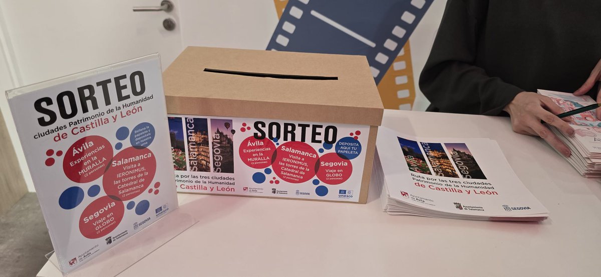 TurismoSegovia's tweet photo. ℹArranca #FITUR2025 y Segovia promocionará su oferta turística hasta el domingo en el stand de Castilla y León, en un espacio reservado para las Ciudades Patrimonio de la Humanidad de la región.
¡Acércate a visitarnos y participa en un triple sorteo!
Estamos en el stand 9C10. https://t.co/8hOZ7W6RYY