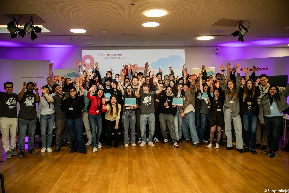 Hertie School Data Science Lab (@hertie_dslab) on Twitter photo 🎉 The #Data4Good2025 Festival Grand Finale is here!
🏆 Hackathon winners announced! Congrats to all the innovators!
📊 Workshops delivered actionable insights.
🤝 Thanks to everyone who joined us at <a href="/Hertie_DSLab/">Hertie School Data Science Lab</a>!
Together, we’ve proven that data = impact! 🌍 🎉 The #Data4Good2025 Festival Grand Finale is here!
🏆 Hackathon winners announced! Congrats to all the innovators!
📊 Workshops delivered actionable insights.
🤝 Thanks to everyone who joined us at <a href="/Hertie_DSLab/">Hertie School Data Science Lab</a>!
Together, we’ve proven that data = impact! 🌍