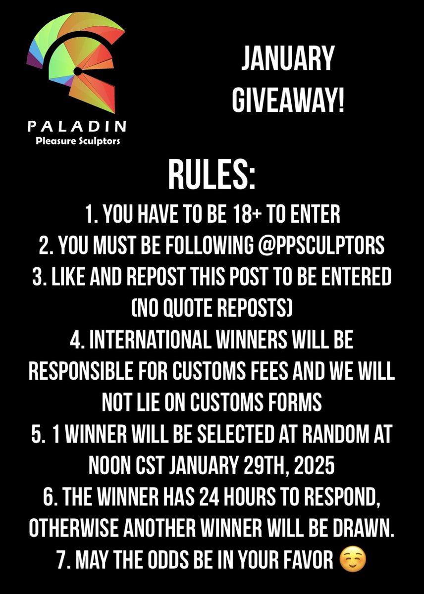 Paladin Pleasure Sculptors tweet media