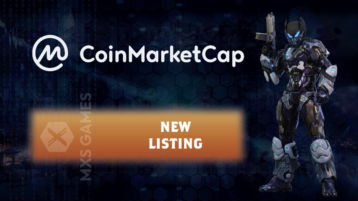 MXS Games is officially listed on 
<a href="/CoinMarketCap/">CoinMarketCap</a>🚀

This milestone marks a huge leap forward for our journey, bringing us greater visibility and unlocking new opportunities. 

🔗 Check us out on CMC: coinmarketcap.com/currencies/mxs…
🌐 Explore more on our website: metaxseed.io
