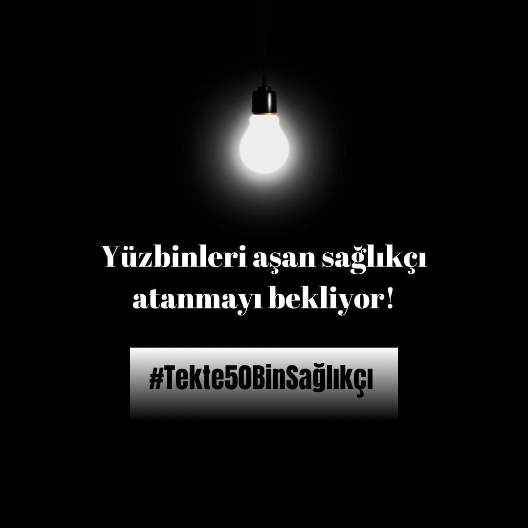 Gün geçtikçe sağlık sistemiz artan taleplere karsi yetersiz kaliyor yapılacak istihdamla bu yük hafifletilmeli  ve halkımıza daha iyi hizmet  sunulmalidir. 
<a href="/memetsimsek/">Mehmet Simsek</a> <a href="/drmemisoglu/">Prof. Dr. Kemal Memişoğlu</a> 
#Tekte50BinSağlıkçı