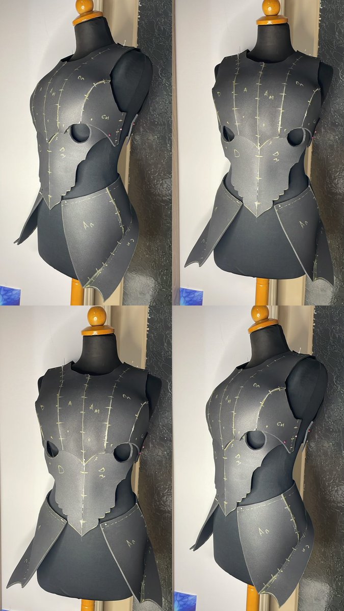 RedCherrypiee's tweet image. Can you guess what I am making? 

#cosplay #cosplayarmour #crafter