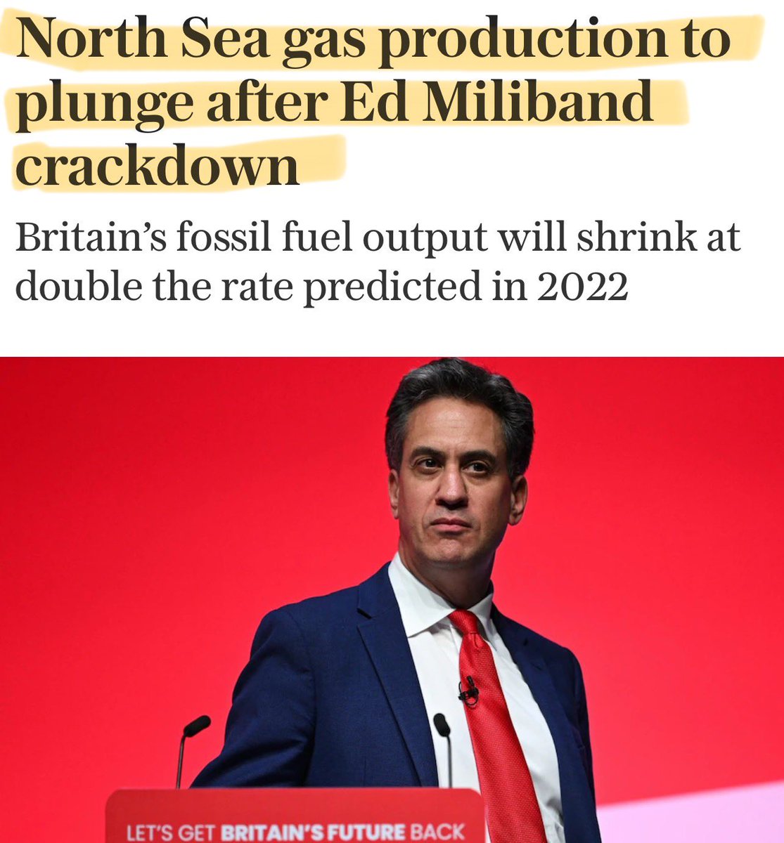 Artemisfornow's tweet photo. 🚨 ECONOMIC SUICIDE🚨
Tomorrow…

▪️UK will pay £241.49 per MWh for electricity

▪️Norway, selling us the gas we could drill ourselves, will pay prices as low as £18 per MWh.

We’ve banned our own North Sea gas and committed economic suicide….

To save the planet 🤡 https://t.co/BuO2VOu6O9