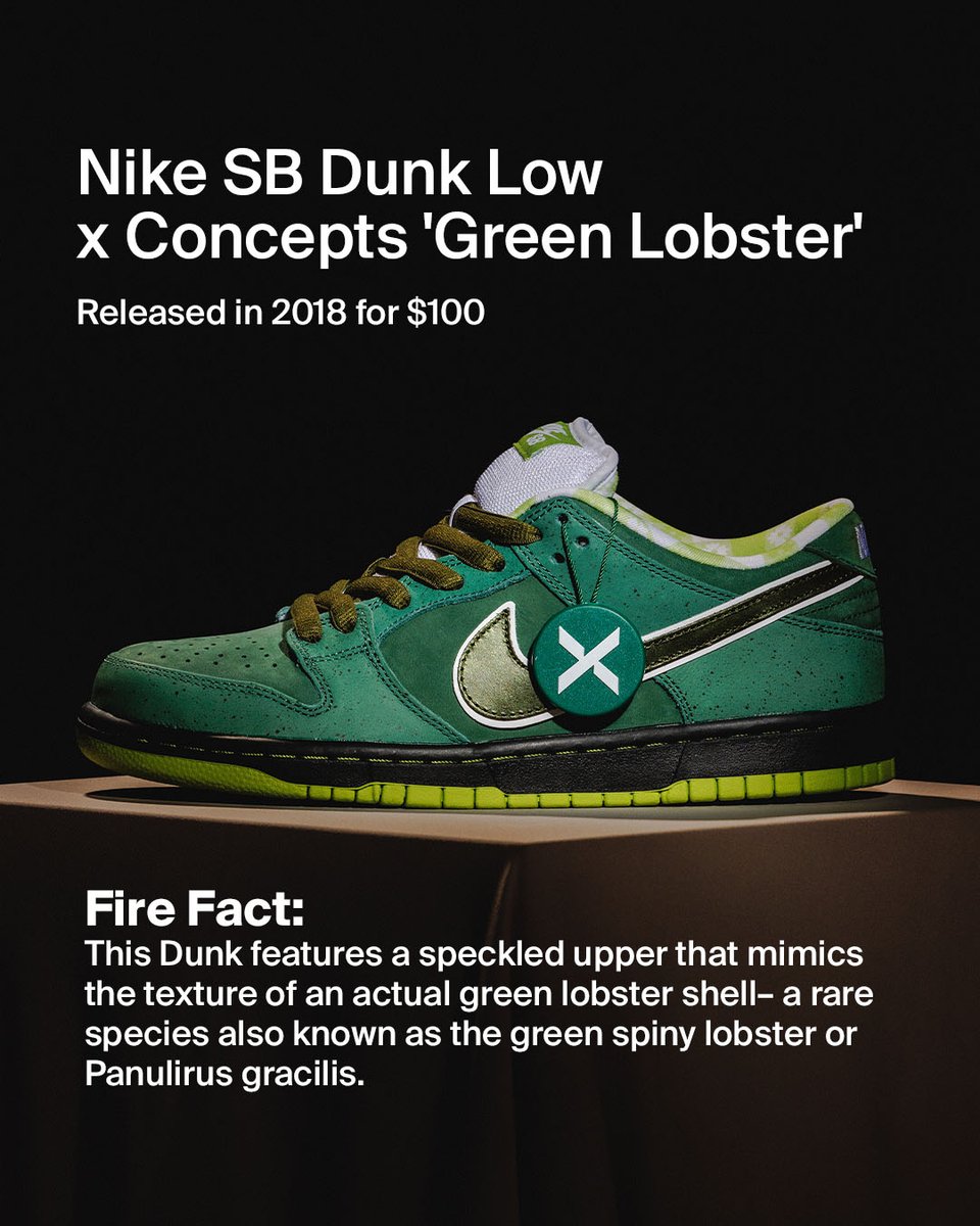 nike sb green lobster release date