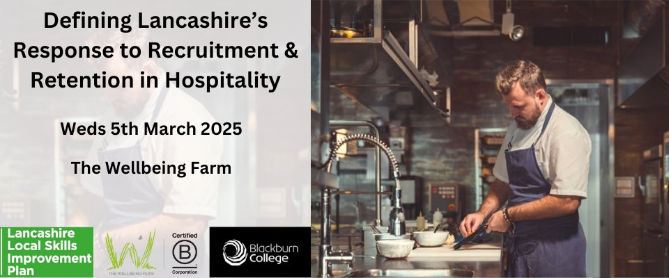 LancashireLsip's tweet image. Defining Lancashire’s Response to Recruitment & Retention in Hospitality -5th March
This event is not just another discussion; it’s a practical, action-driven session designed to leave you with real, ready-to-implement solutions.
Book here -lancashirelsip.co.uk/events/definin…