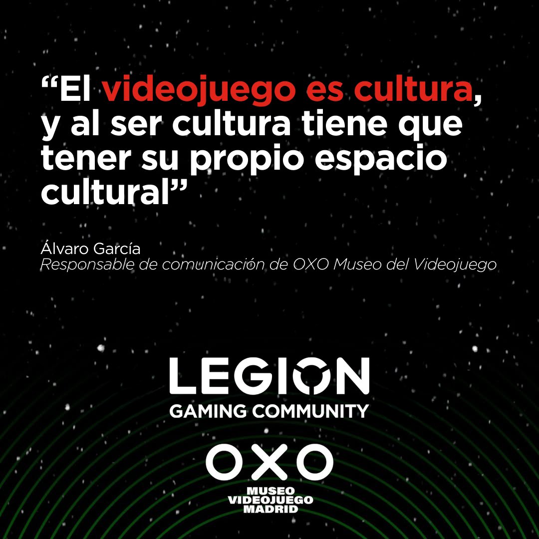 LenovoES's tweet photo. ¿Quieres conocer el museo del videojuego en profundidad? En la Legion Community hemos hecho una entrevista a Álvaro García, responsable de comunicación del museo, podéis encontrarla en este enlace: https://t.co/SXYBB9AulE  🧐 https://t.co/68l5ZbP6Pp