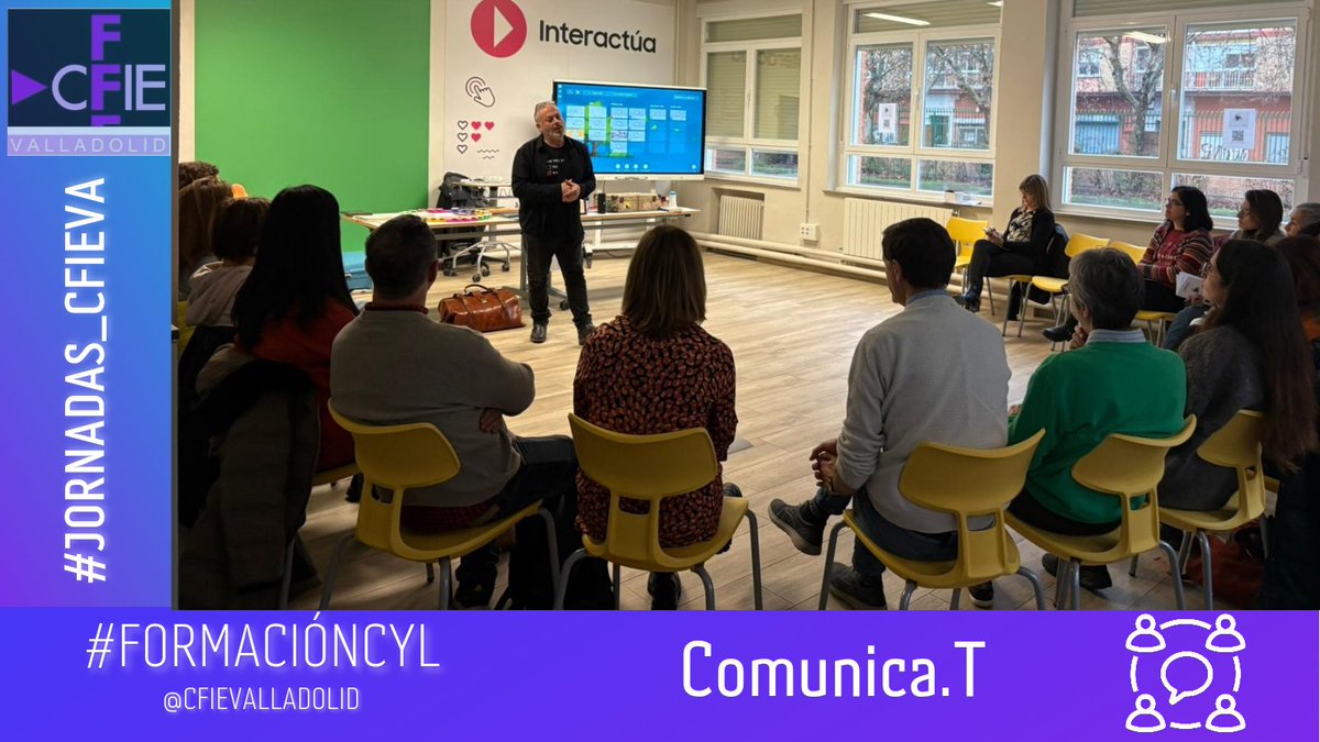 CFIE VALLADOLID (@cfievalladolid) on Twitter photo 📢 Comunica.T.
Aprendemos estrategias innovadoras para soñar💭 con la lectura y la escritura en el aula.
Gracias a Raúl Vacas ✒️📚 #JORNADAS_CFIEVa #MUESTRA <a href="/educacyl/">Educación JCyL</a> 📢 Comunica.T.
Aprendemos estrategias innovadoras para soñar💭 con la lectura y la escritura en el aula.
Gracias a Raúl Vacas ✒️📚 #JORNADAS_CFIEVa #MUESTRA <a href="/educacyl/">Educación JCyL</a>