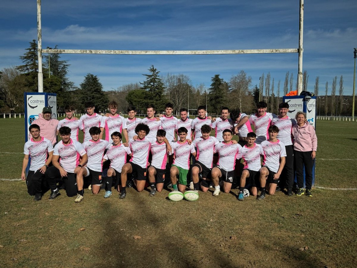 LyceeBourdelle's tweet photo. La #sectionrugby ce jour, une victoire contre Toulouse et une défaite contre castres. Mais toujours avec la bonne humeur ! https://t.co/ckoOWgVLCW