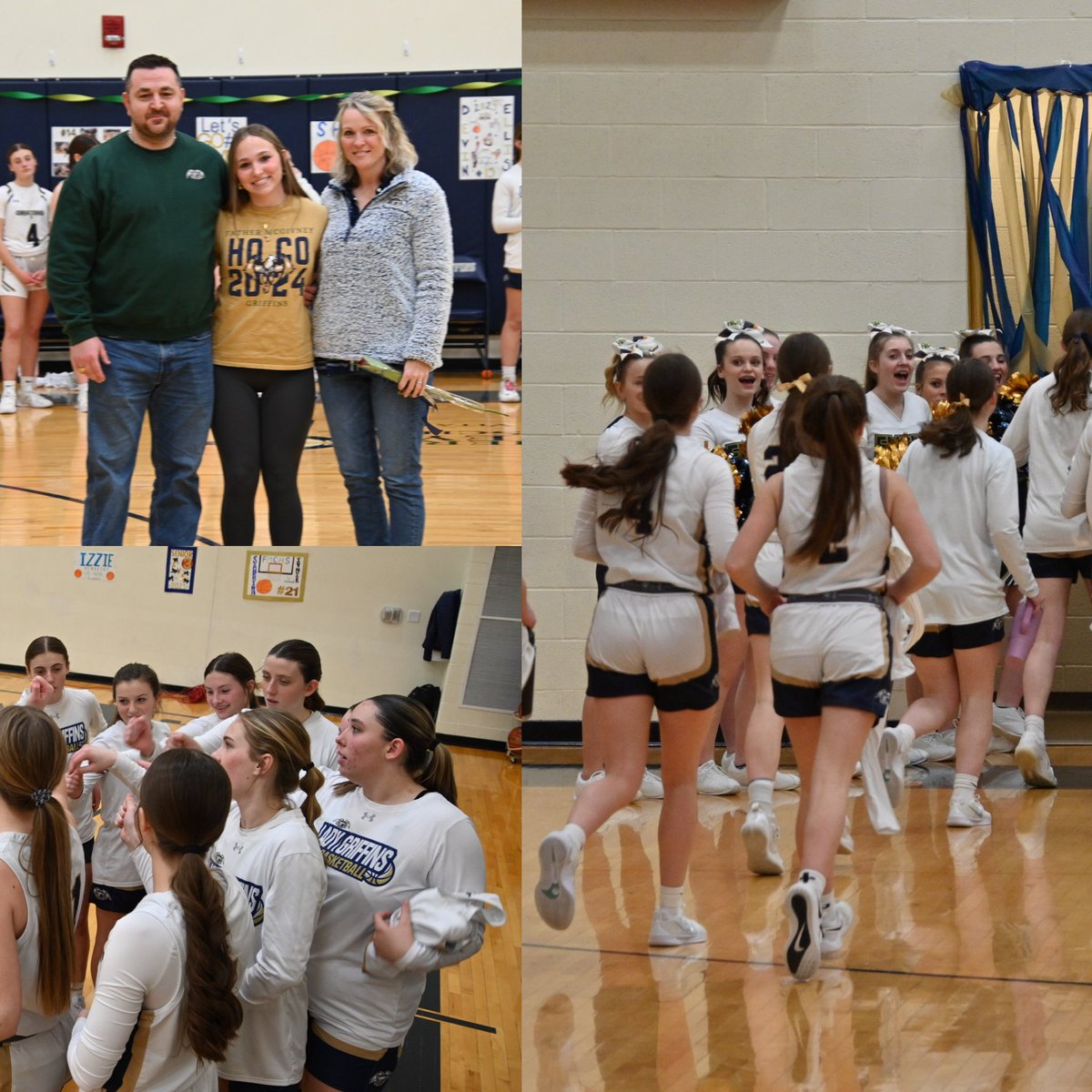 FMCHSAthletics's tweet image. Lady Griffins senior night! Thank you to Devin, Izzie, Julia, Sabrina, and Ava for all you’ve done over the last 4 years. A special thank you to Rick Ivnik who has created senior night videos for the girls and taken photos for many years.