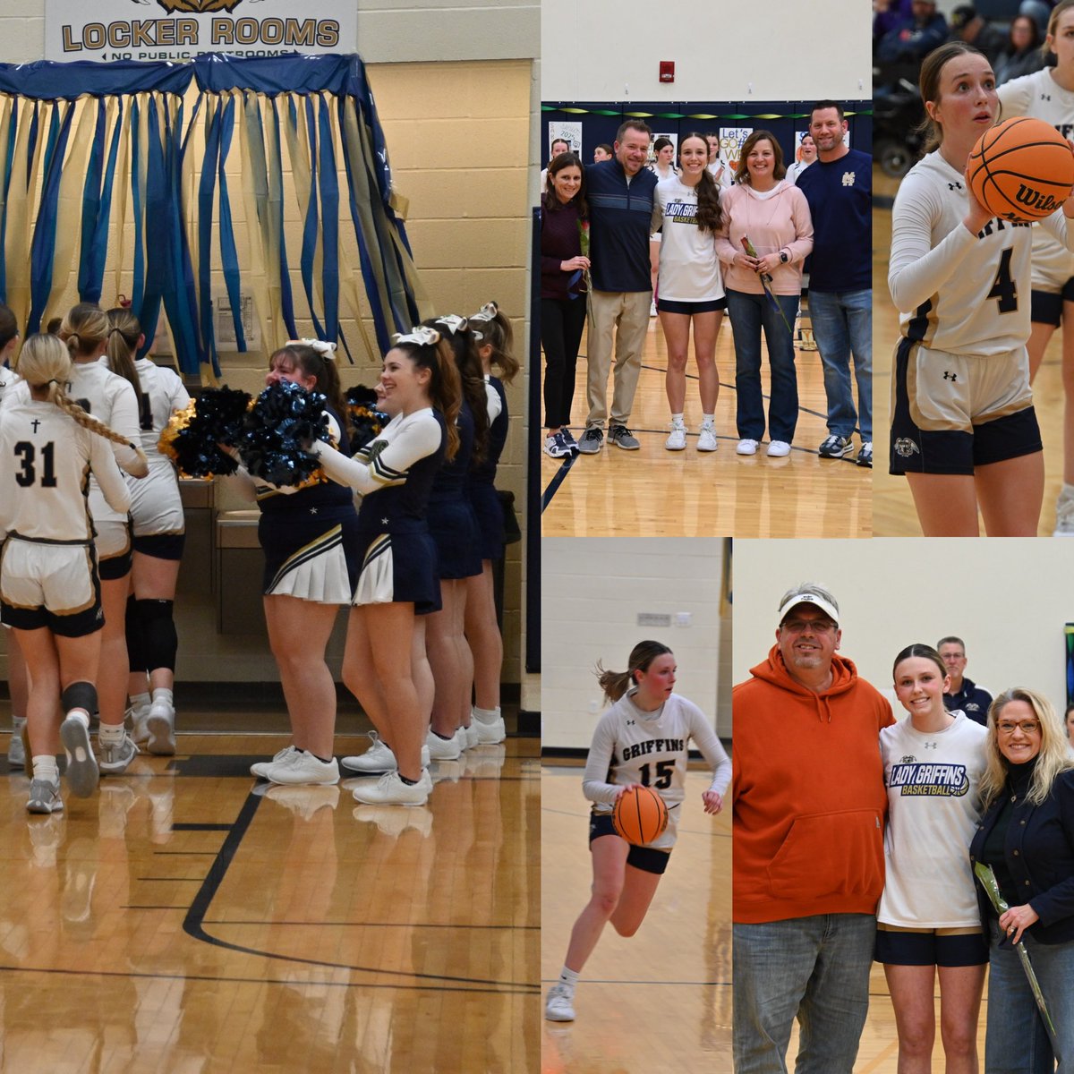 FMCHSAthletics's tweet image. Lady Griffins senior night! Thank you to Devin, Izzie, Julia, Sabrina, and Ava for all you’ve done over the last 4 years. A special thank you to Rick Ivnik who has created senior night videos for the girls and taken photos for many years.