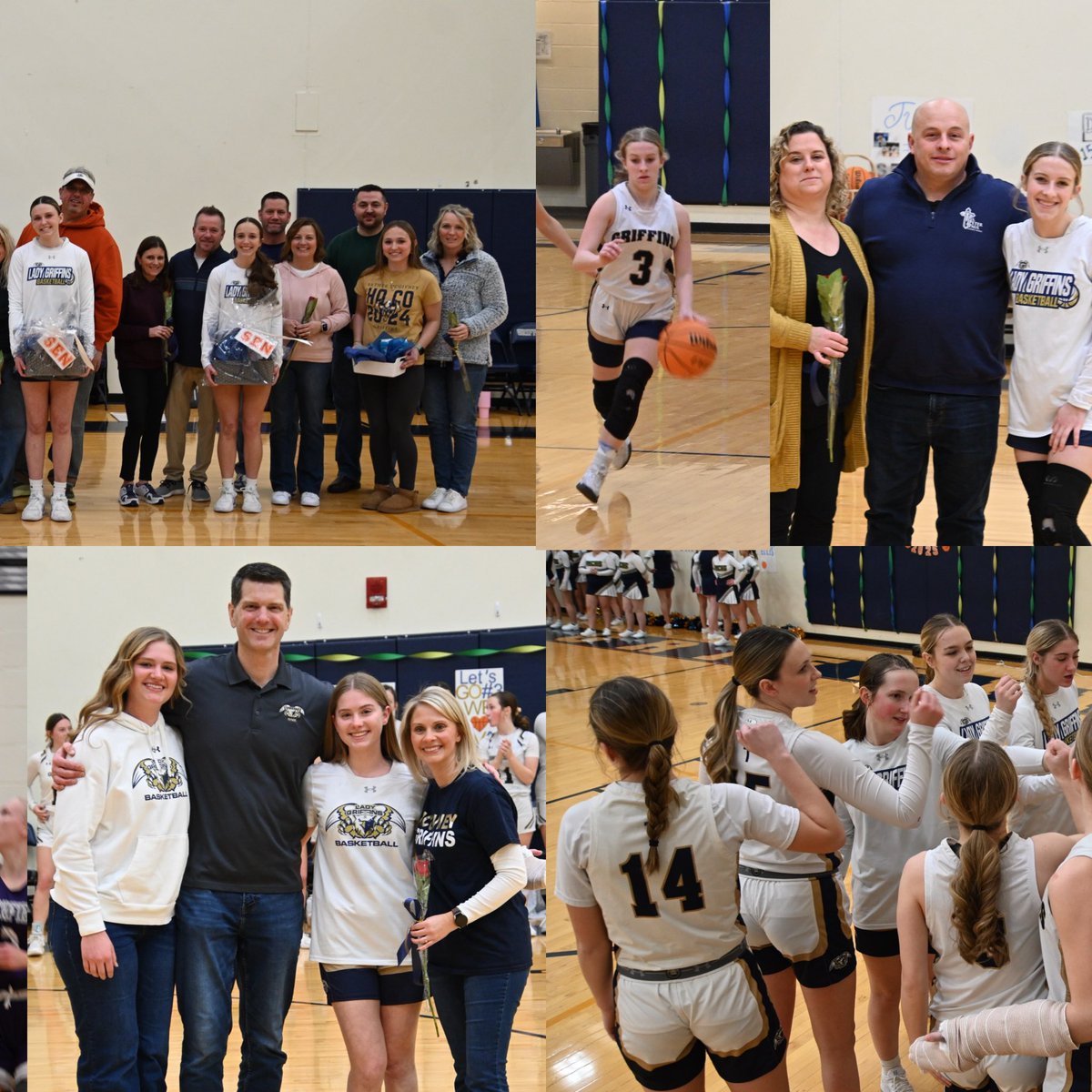 FMCHSAthletics's tweet image. Lady Griffins senior night! Thank you to Devin, Izzie, Julia, Sabrina, and Ava for all you’ve done over the last 4 years. A special thank you to Rick Ivnik who has created senior night videos for the girls and taken photos for many years.