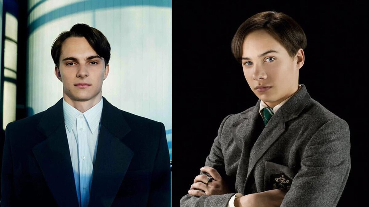 Can’t unsee this now. <a href="/OscarPiastri/">Oscar Piastri</a> is young lord Voldemort. #f1 #Formula1