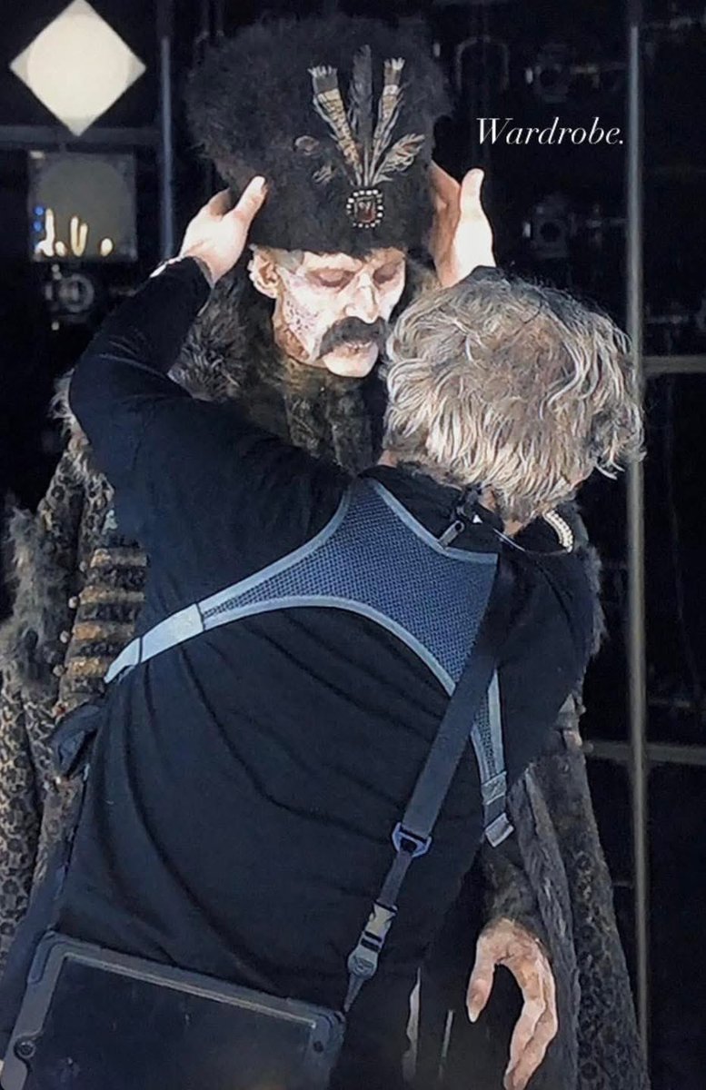 Increíble transformación de Bill Skarsgard como el Conde Orlok en #NOSFERATU