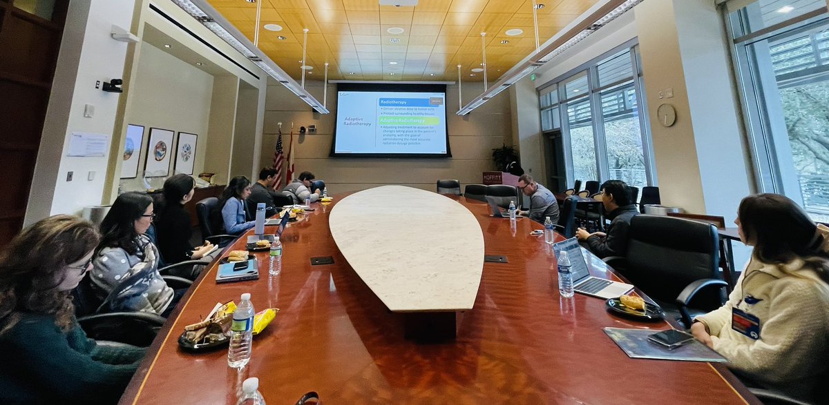 Moffitt Machine Learning (@ml4onco) on Twitter photo <a href="/ml4onco/">Moffitt Machine Learning</a> research in progress seminar EMERGE led by <a href="/JesutofunmiAyo/">JesutofunmiAyo</a> from <a href="/ielnaqa/">Issam El Naqa</a> group today. She discusses delta-radiomics using machine learning for progression of adrenal metastases. <a href="/ml4onco/">Moffitt Machine Learning</a> research in progress seminar EMERGE led by <a href="/JesutofunmiAyo/">JesutofunmiAyo</a> from <a href="/ielnaqa/">Issam El Naqa</a> group today. She discusses delta-radiomics using machine learning for progression of adrenal metastases.