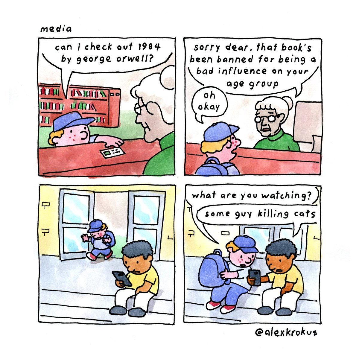 alexkrokus's tweet image. protect our children and their sensitive minds &amp;lt;3