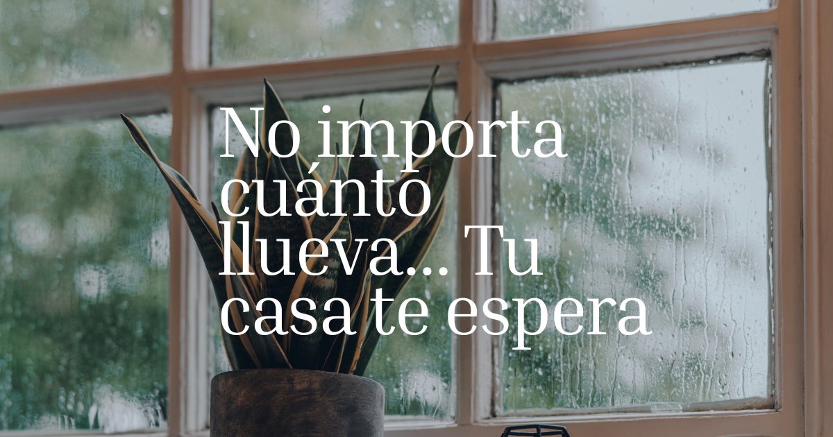 Lo importante es donde vuelves 🏡✨

Ante una semana bien cargada de lluvias, lo más importante se encuentra siempre en tu hogar.

Tu refugio perfecto

Si estás buscando ese lugar especial, estamos aquí para ayudarte a encontrarlo ➡

#quote #wednesday #realstate