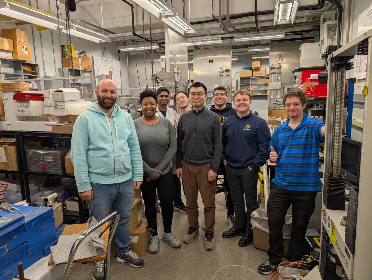 MiHTEE Lab (@mihtee_lab) on Twitter photo Trishelle Copeland-Johnson and Fei Teng from <a href="/INL/">Idaho National Lab</a> visited <a href="/umichNERS/">U-M Nuclear Engineering & Radiological Sciences</a> to run experiments at the world famous Michigan Ion Beam Lab, and they visited the MiHTEE Labs to hear about the exciting work our team is doing on corrosion and material degradation in molten salts and LWRs. Trishelle Copeland-Johnson and Fei Teng from <a href="/INL/">Idaho National Lab</a> visited <a href="/umichNERS/">U-M Nuclear Engineering & Radiological Sciences</a> to run experiments at the world famous Michigan Ion Beam Lab, and they visited the MiHTEE Labs to hear about the exciting work our team is doing on corrosion and material degradation in molten salts and LWRs.