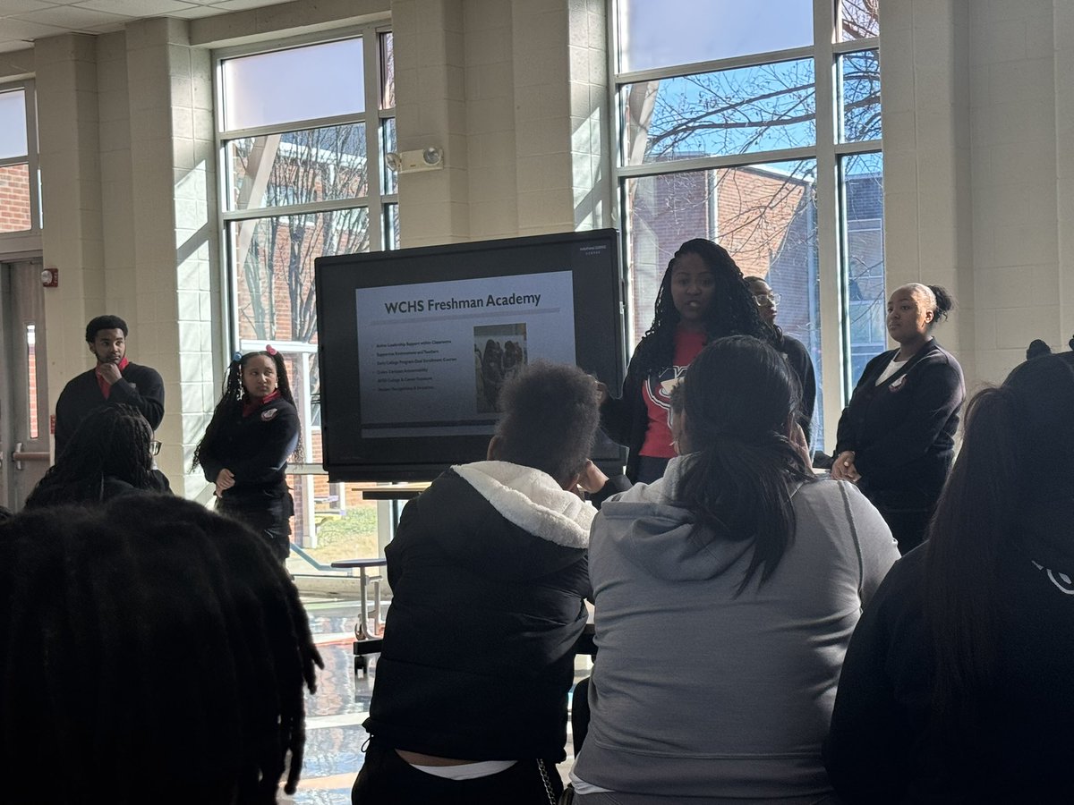 #itcreswellmnps 8th graders are learning about Whites Creek High Comprehensive School. 24 credits take you one step closer to high school graduation.