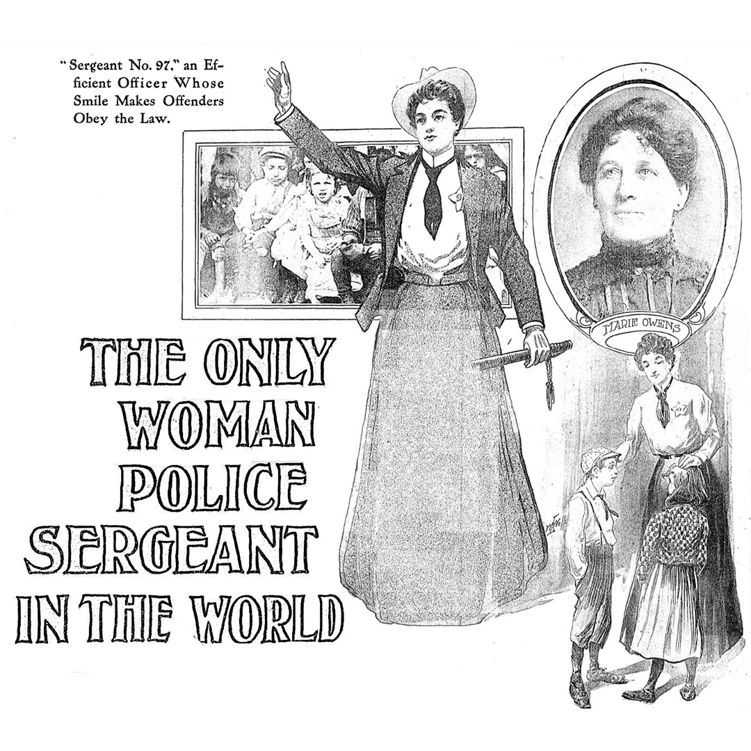 ControlledFORCE's tweet image. Did you know women have been in law enforcement for over 125 years? Marie Owens, appointed in Chicago in 1890, helped thousands during her 32-year career, paving the way for generations. 🚔💪

Today, women make up 13% of officers, continuing to break barriers and make history.