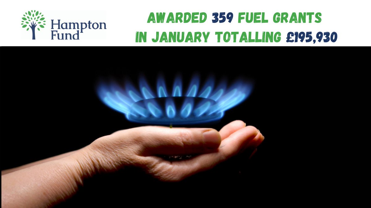 To our Nov/Dec applicants - Fuel Grants have now been paid to your energy supplier. Contact THEM if it has not been credited. New applicants on low income in #Hampton, #Twickenham, #Teddington, #HamptonHill, #HamptonWick &amp; #Whitton Fuel, apply at hamptonfund.co.uk/apply/