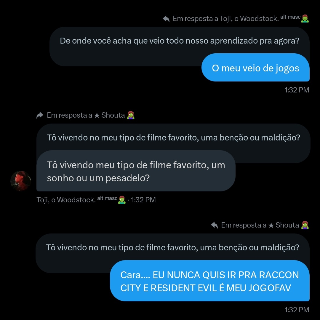 Esse diálogo foi ótimo