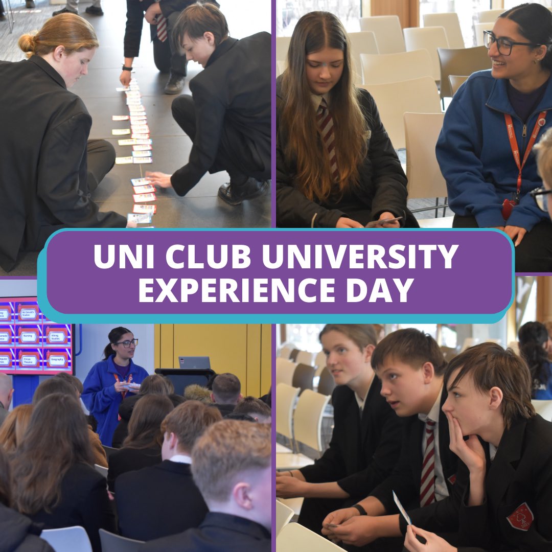 Schools Engagement Team (@uonschools) on Twitter photo ⚡️UNI Club University Experience Day⚡️
On 20th January 2025, we had the pleasure of welcoming students from <a href="/DSLVNews/">DSLV</a>, <a href="/KingswoodAcad/">Kingswood Secondary Academy</a>, <a href="/NIA_Northampton/">Northampton International Academy</a> and <a href="/WeaversAcademy/">Weavers Academy</a> to <a href="/UniNorthants/">UniofNorthampton</a> Waterside Campus!
The University of Northampton Inspires (UNI) Club brings our amazing ⚡️UNI Club University Experience Day⚡️
On 20th January 2025, we had the pleasure of welcoming students from <a href="/DSLVNews/">DSLV</a>, <a href="/KingswoodAcad/">Kingswood Secondary Academy</a>, <a href="/NIA_Northampton/">Northampton International Academy</a> and <a href="/WeaversAcademy/">Weavers Academy</a> to <a href="/UniNorthants/">UniofNorthampton</a> Waterside Campus!
The University of Northampton Inspires (UNI) Club brings our amazing