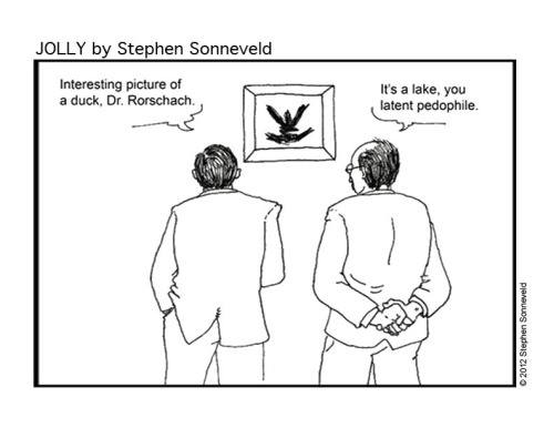 Les gens que je rencontre me disent souvent "T'es psy? On va faire attention à ce qu'on dit alors!"

Ils ont raison.