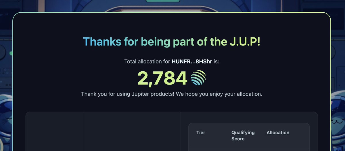 HAPPY JUPUARY!

Giving away some of our $JUP 🪐 

RT, Follow &amp; Reply with something nice to enter 👇