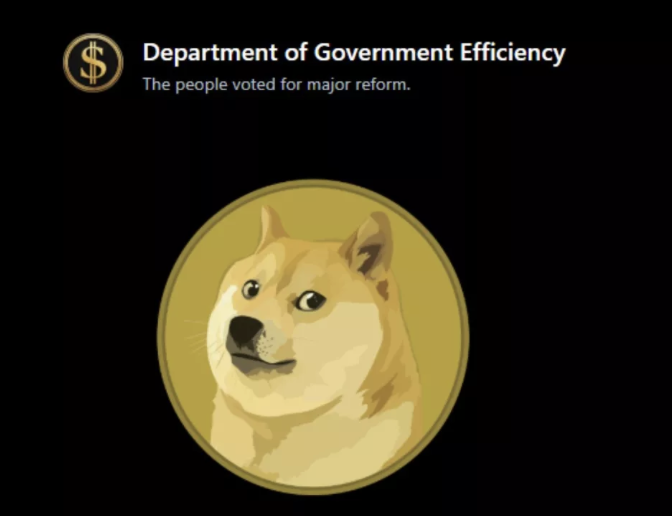 Crypto_and_co's tweet photo. Le site officiel du Department of Government Efficiency (DOGE) est en ligne ! 🚀 Avec une URL en « .gov », l'authenticité est garantie. 

Ni Elon Musk ni le compte X du DOGE n’ont encore réagi… Coïncidence ou génie discret ? 🤔🐕 #CryptoNews #DOGE https://t.co/pFcKHIW7qY
