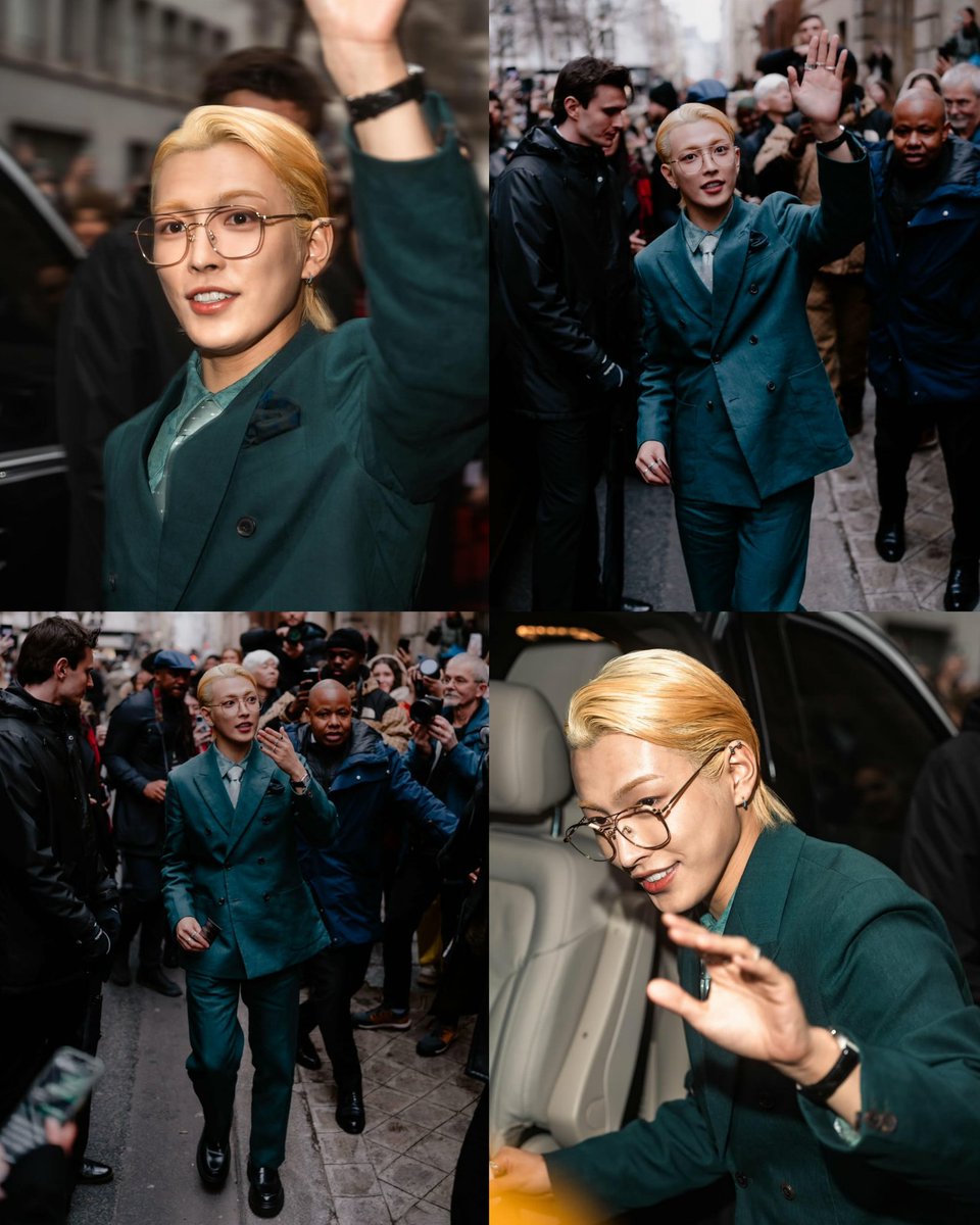 He understood the assignment 

HONGJOONG AT PFW 
#홍중 #HONGJOONG 
#PaulSmith #PaulSmithAW25
<a href="/ATEEZofficial/">ATEEZ(에이티즈)</a> <a href="/PaulSmithDesign/">Paul Smith</a>