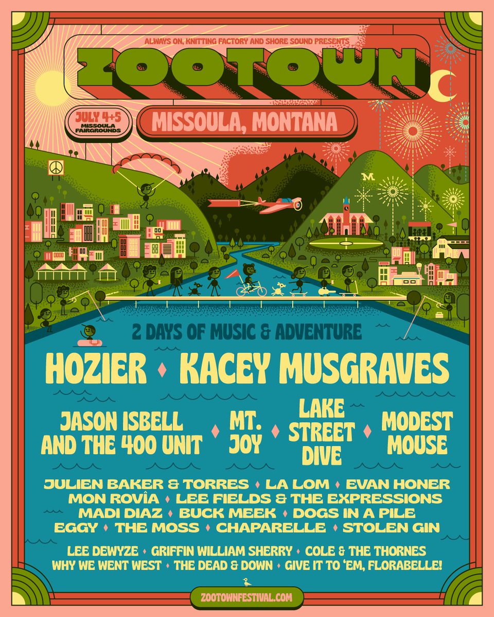 Hozier's tweet photo. See you this July Zootown Festival 🖤 https://t.co/CDxCgGHy3j