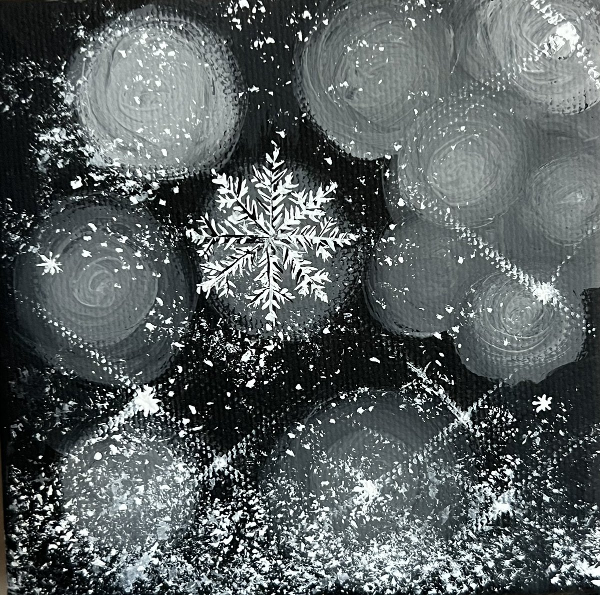 anupama_pri's tweet photo. For Snow Lovers Only!
 #snowinflorida #gainesvilleflorida #snowlovers #art https://t.co/jjO2IdAtPO