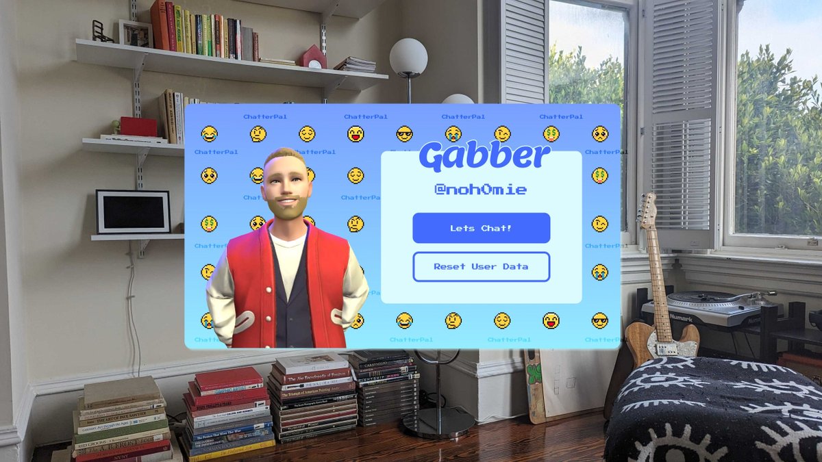 AltLabVR's tweet image. 🔺TRENDING🔺: Gabber ! 
 
 altlabvr.com/gabber 
 
  #quest2 #applab