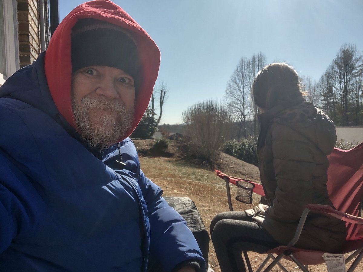 warXdog311's tweet photo. 2 cents for today: Smoking outside may suck in the cold but it beats being homeless or single. #marriagegoals #GeorgiaPeach @PurplePeach_311 #Californiastrong #NCStrong
#prayforlosangelescounty #prayforhaywoodcounty
#snowapocalypse #veteranslivesmatter @MrButtaBrown https://t.co/ezBpzA3v9S