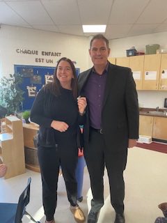 FJMcDonaldOCSB's tweet image. Congratulations to Ms. Stewart who received her 20 year service pin today!  Thank you for your hard work and dedication to our school and the OCSB! #BeCommunity #ocsb