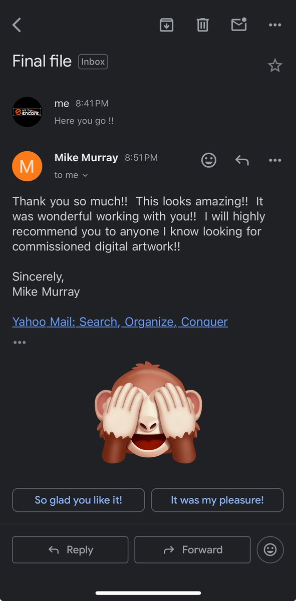 I take great pride in creating artworks that bring joy and satisfaction to others.  <a href="/mrpux33/">Mike Murray</a> you’re welcome ❤️