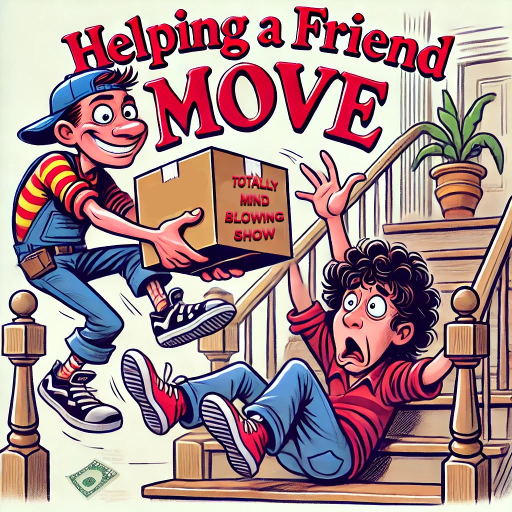 The first sketch called "Helping A Friend Move." PILOT EPISODE will feature the 2 creators of the show Blake Laitner and Sampson Ray Simon moving some boxes. What can go wrong 😀 #totallymindblowing #totallymindblowingshow #comedy #sketch #helpingafriendmove #laitnerproductions